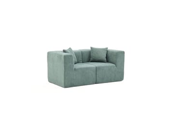 Veyno Sofa 2-sits - Grønn - Møbler - Sofaer - Modulsofaer - Komplett modulsofa