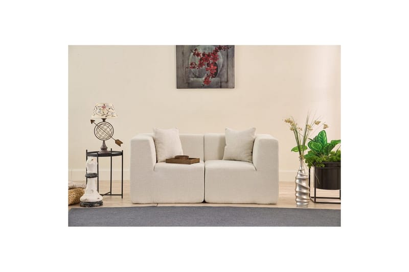 Veyno Sofa 2-sits - Krem - Møbler - Sofaer - 2 seter sofa