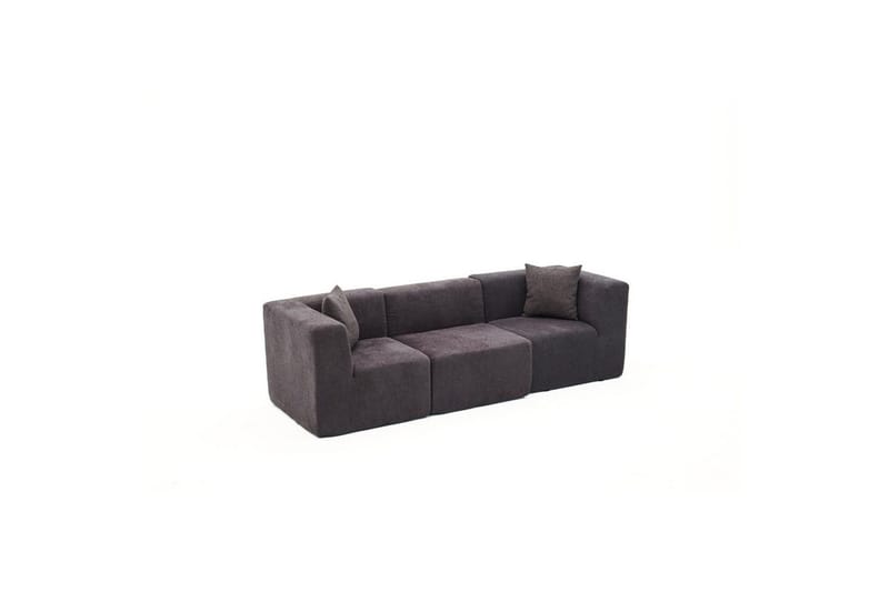 Veyno Sofa 3-sits, Antrasitt
