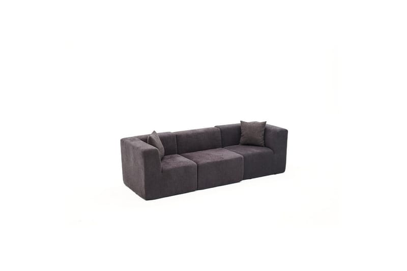 Veyno Sofa 3-sits - Antrasitt - Møbler - Sofaer - 3 seter sofa
