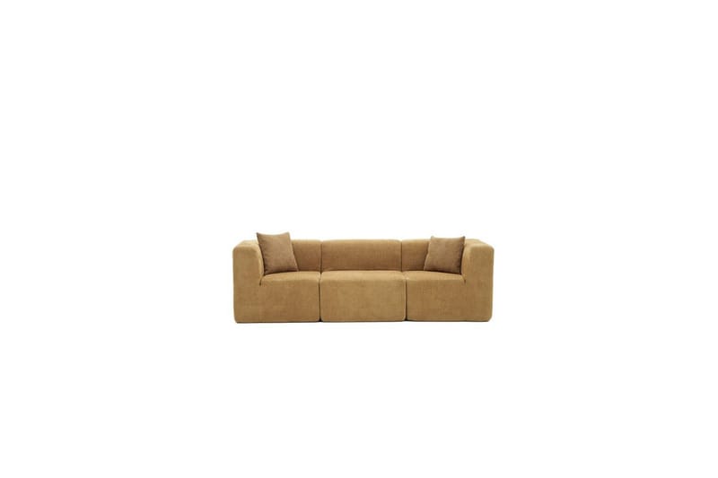 Veyno Sofa 3-sits - Brun - Møbler - Sofaer - 3 seter sofa