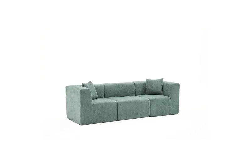 Veyno Sofa 3-sits, Grønn
