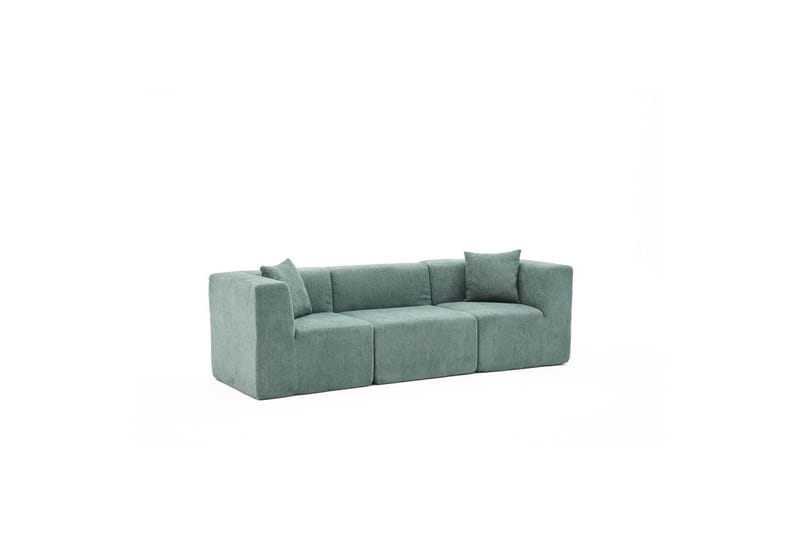 Veyno Sofa 3-sits - Grønn - Møbler - Sofaer - 3 seter sofa