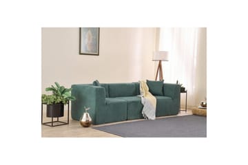 Veyno Sofa 3-sits - Grønn - Møbler - Sofaer - 3 seter sofa