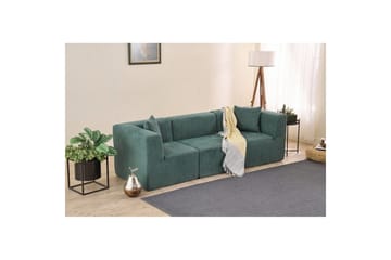 Veyno Sofa 3-sits - Grønn - Møbler - Sofaer - 3 seter sofa