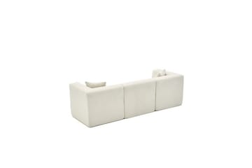 Veyno Sofa 3-sits - Krem - Møbler - Sofaer - 3 seter sofa