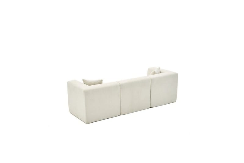 Veyno Sofa 3-sits - Krem - Møbler - Sofaer - 3 seter sofa
