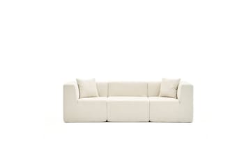 Veyno Sofa 3-sits - Krem - Møbler - Sofaer - 3 seter sofa