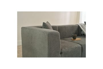 Veyno Sofa 3-sits - Mörkbeige - Møbler - Sofaer - 3 seter sofa