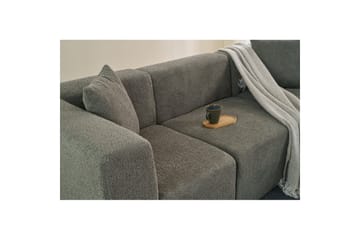 Veyno Sofa 3-sits - Mörkbeige - Møbler - Sofaer - 3 seter sofa