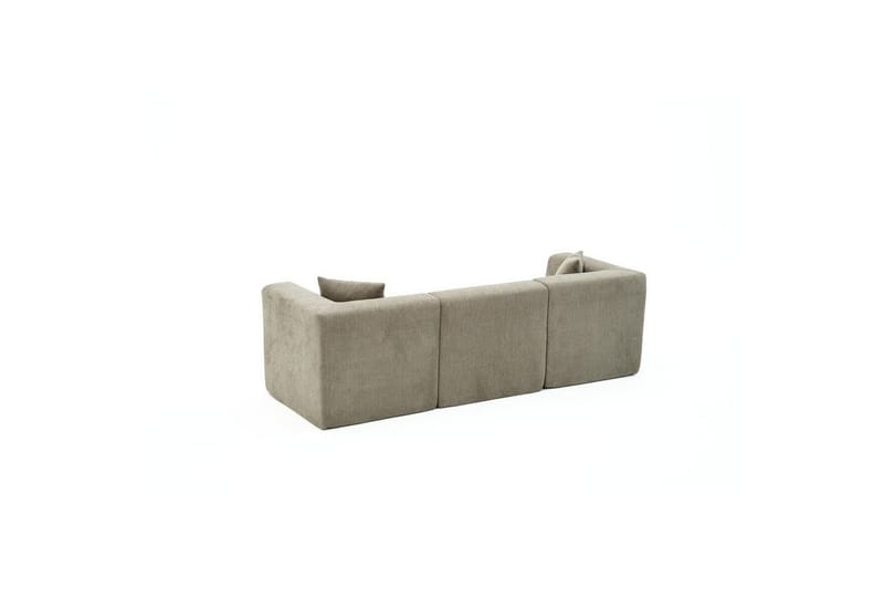 Veyno Sofa 3-sits - Mörkbeige - Møbler - Sofaer - 3 seter sofa