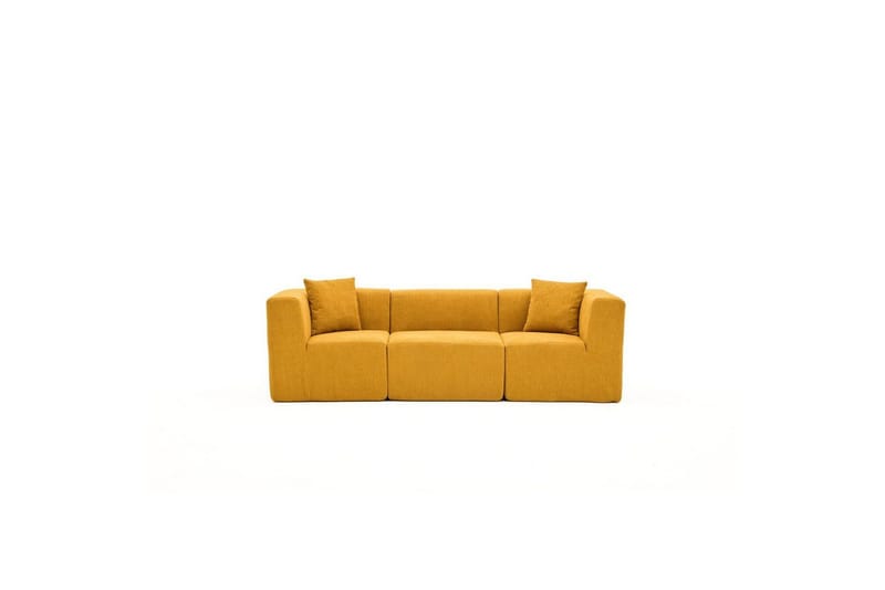 Veyno Sofa 3-sits, Oransje