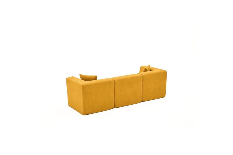 Veyno Sofa 3-sits - Oransje - Møbler - Sofaer - 3 seter sofa