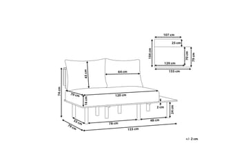 Vidtorp Sofa 2-seter - Grønn - Møbler - Sofaer - 2 seter sofa
