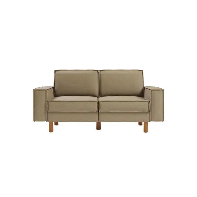 Vilsa 2-seters sofa - Beige/Brun - Møbler - Sofaer - 2 seter sofa