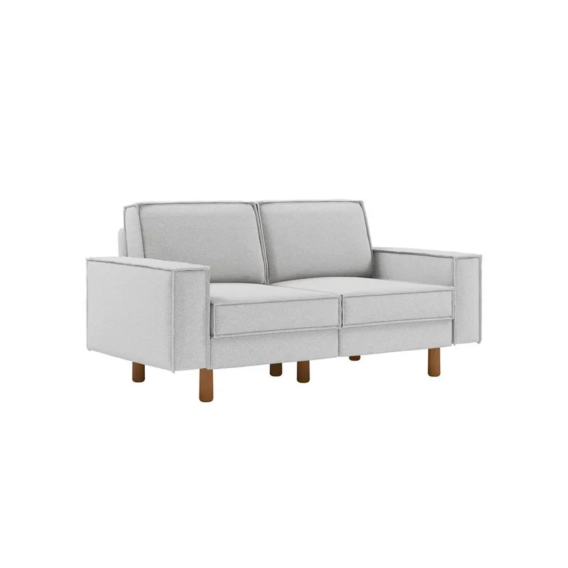Vilsa 2-seters sofa, Brun/Lysegrå