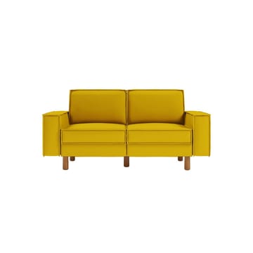 Vilsa 2-seters sofa - Gul/Brun - Møbler - Sofaer - 2 seter sofa