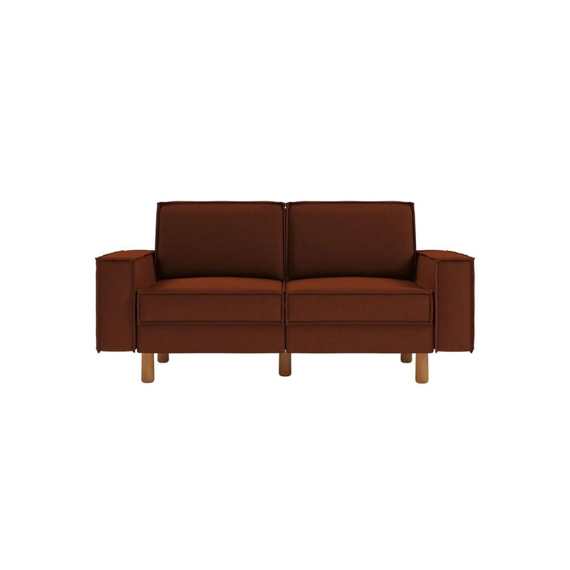 Vilsa 2-seters sofa - Rød - Møbler - Sofaer - Fløyelssofaer