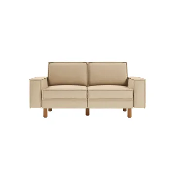 Vilsa 2-seters sofa - Sand - Møbler - Sofaer - Fløyelssofaer