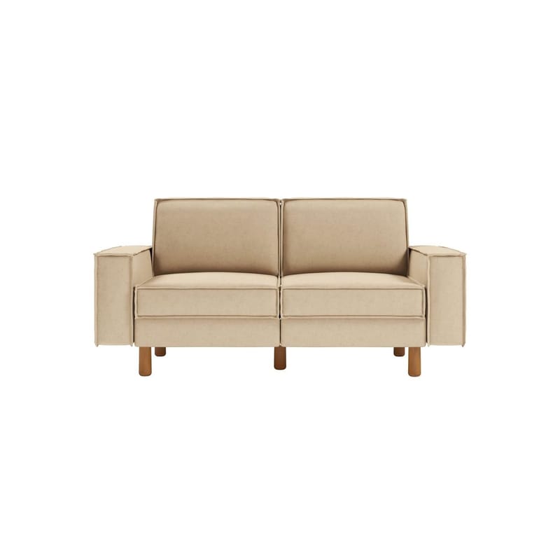 Vilsa 2-seters sofa - Sand - Møbler - Sofaer - Fløyelssofaer