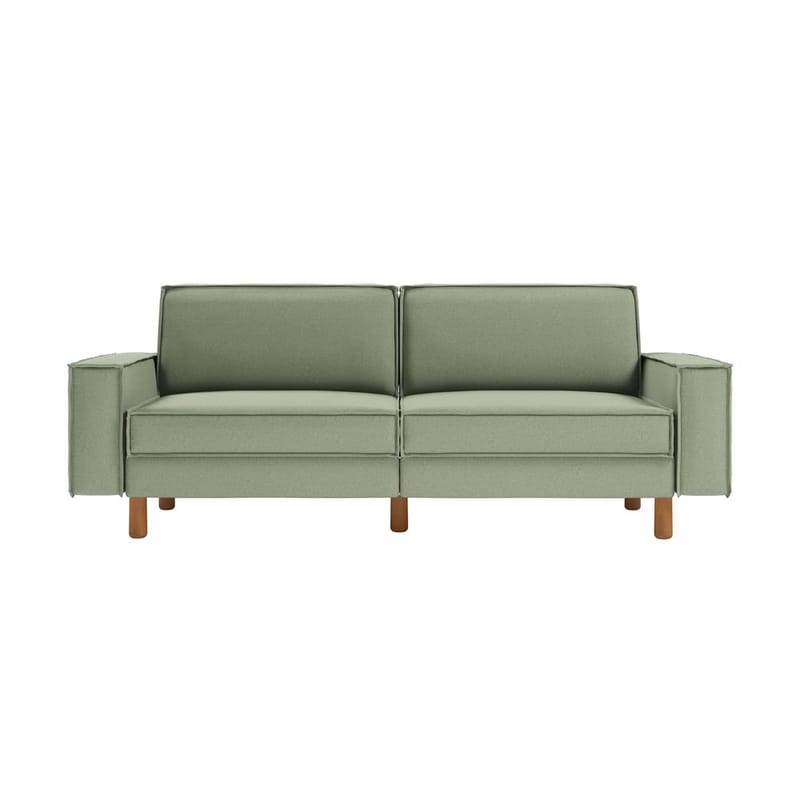 Vilsa 3-seters sofa - Brun/Grønn - Møbler - Sofaer - Fløyelssofaer