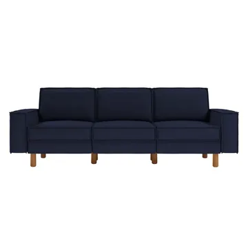 Vilsa 3-seters sofa - Mørkeblå - Møbler - Sofaer - 3 seter sofa