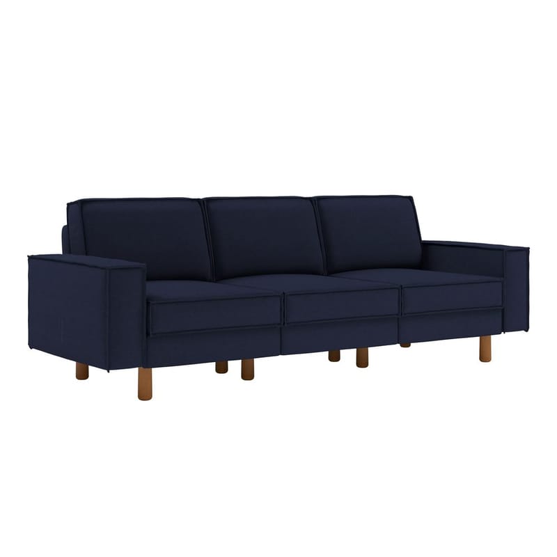 Vilsa 3-seters sofa - Mørkeblå - Møbler - Sofaer - 3 seter sofa