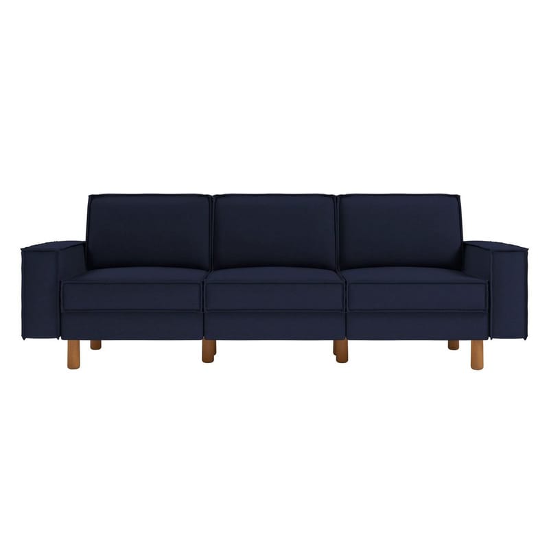 Vilsa 3-seters sofa - Mørkeblå - Møbler - Sofaer - 3 seter sofa