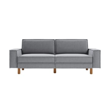 Vilsa 3-seters sofa - Mørkegrå - Møbler - Sofaer - Fløyelssofaer