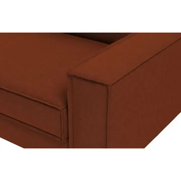 Vilsa 3-seters sofa - Rød - Møbler - Sofaer - Fløyelssofaer