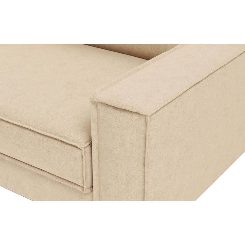 Vilsa 3-seters sofa - Sand - Møbler - Sofaer - Fløyelssofaer