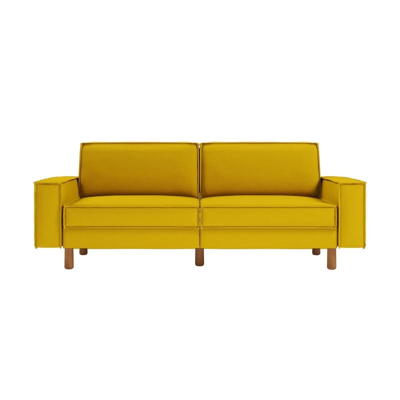Vilsa 3-seters sofa - Sennepsgul - Møbler - Sofaer - 3 seter sofa