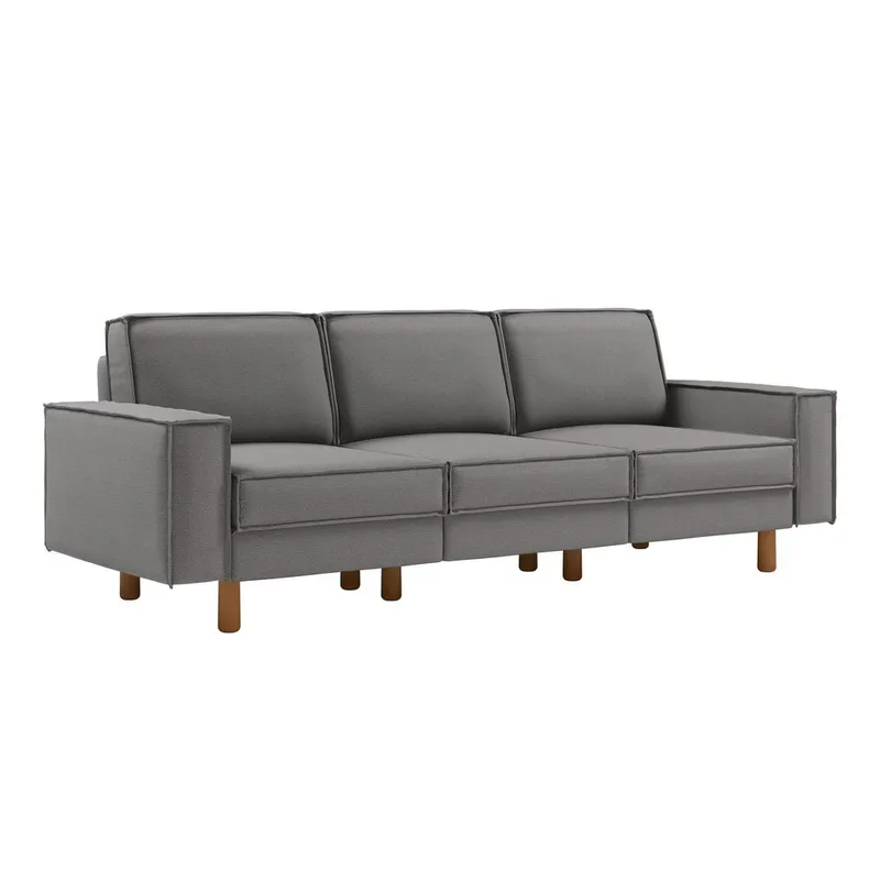Vilsa 3-seters sofa, Svart
