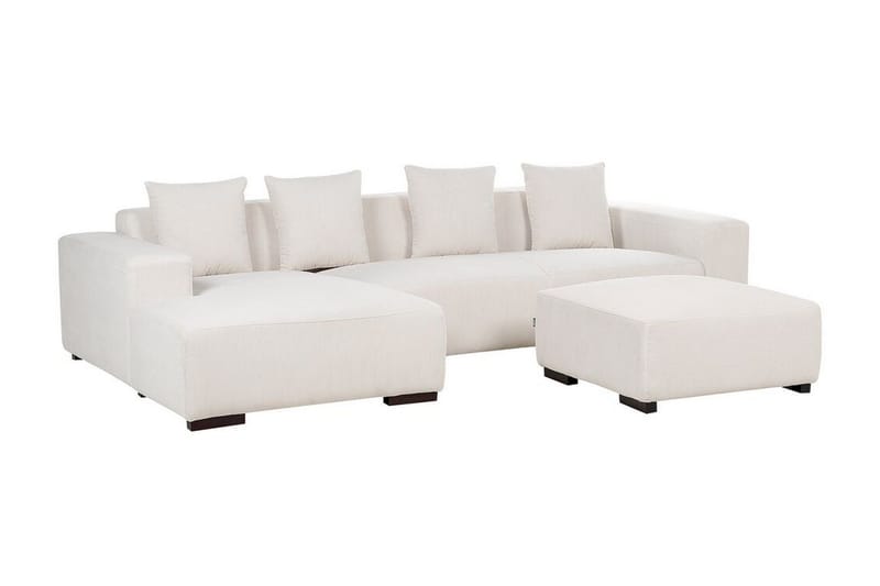 Westerfeld Hjørnesofa 4-seter - Hvit - Møbler - Sofaer - Hjørnesofaer