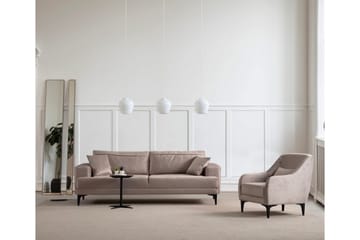 Winskill 3-seters Sofa - Beige - Møbler - Sofaer - 3 seter sofa