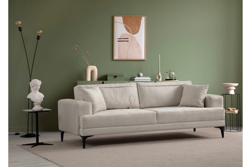 Winskill 3-seters Sofa - Ecru - Møbler - Sofaer - 3 seter sofa