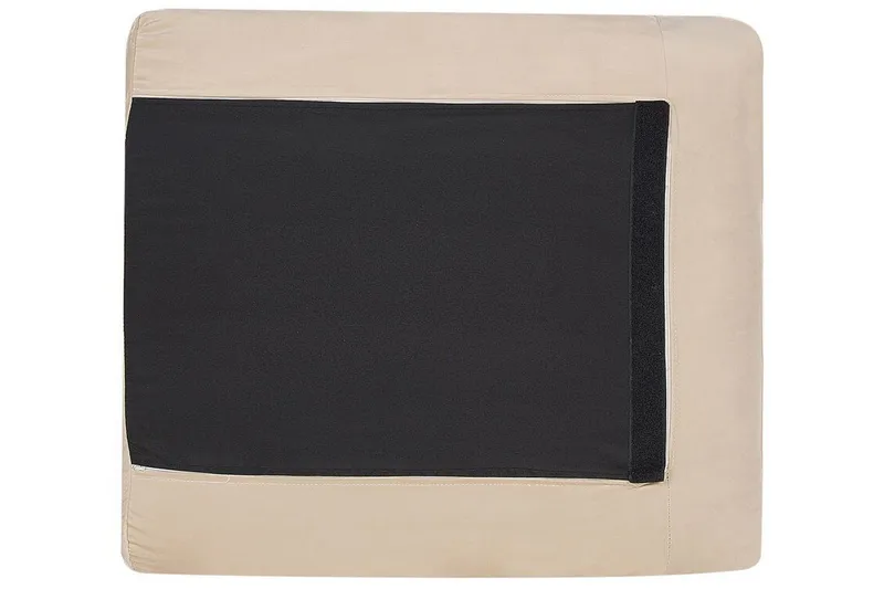 Woodal Hjørnesofa 4-seter - Beige/Svart - Møbler - Sofaer - Fløyelssofaer