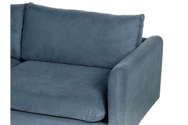 Woodal Hjørnesofa 4-seter - Blå/Svart - Møbler - Sofaer - Hjørnesofaer