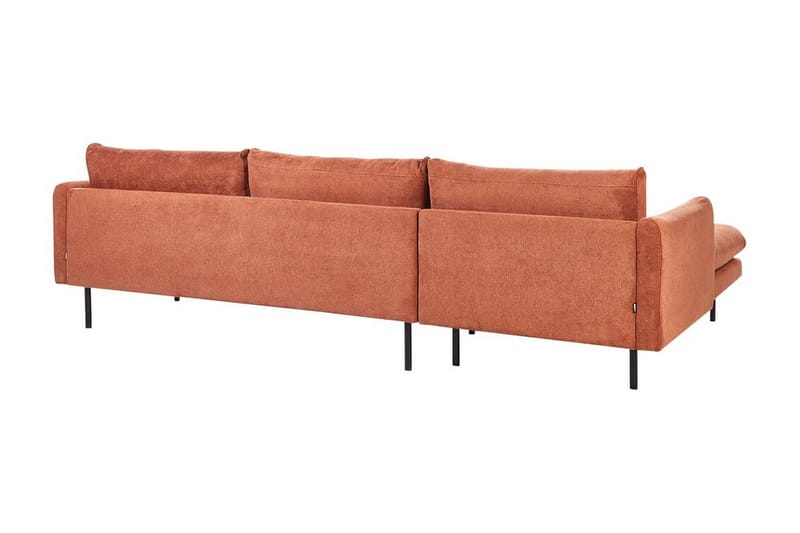 Woodal Hjørnesofa 4-seter - Brun/Svart - Møbler - Sofaer - Hjørnesofaer