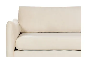 Woodal Sofa 3-seter - Beige/Svart - Møbler - Sofaer - Fløyelssofaer