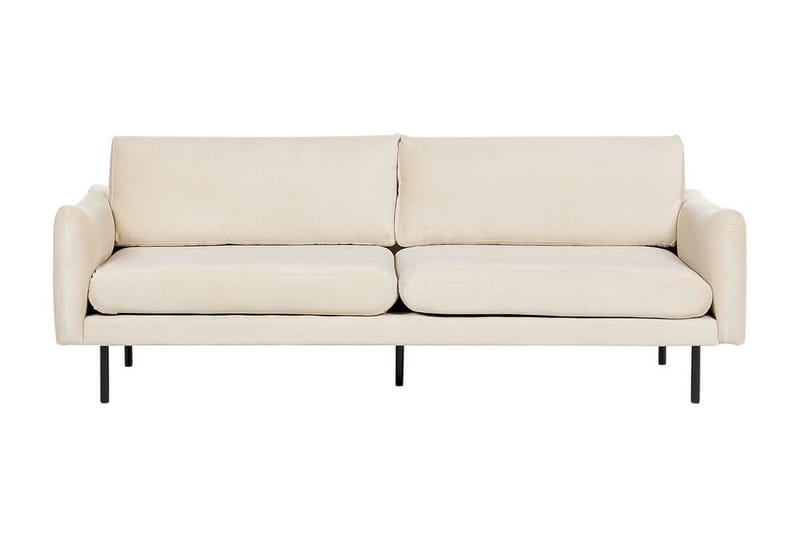 Woodal Sofa 3-seter, Beige/Svart