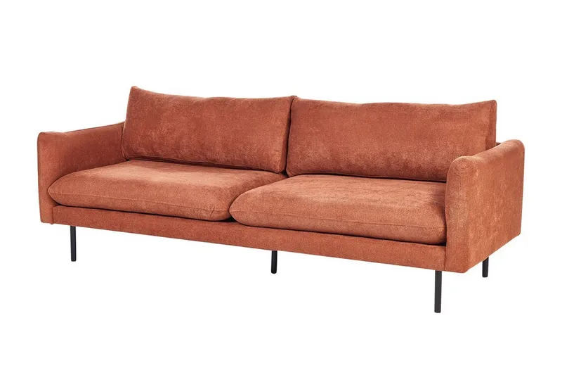 Woodal Sofa 3-seter - Brun/Svart - Møbler - Sofaer - 3 seter sofa