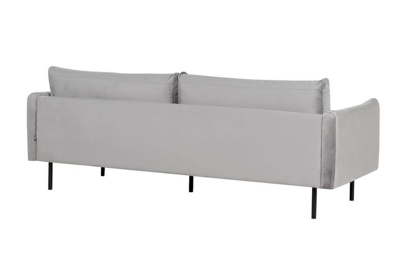 Woodal Sofa 3-seter - Grå/Svart - Møbler - Sofaer - Fløyelssofaer
