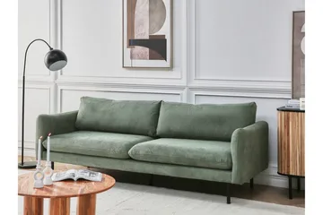 Woodal Sofa 3-seter - Grønn/Svart - Møbler - Sofaer - 3 seter sofa