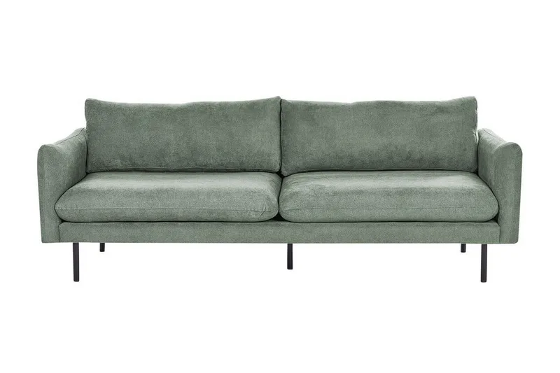 Woodal Sofa 3-seter, Grønn/Svart