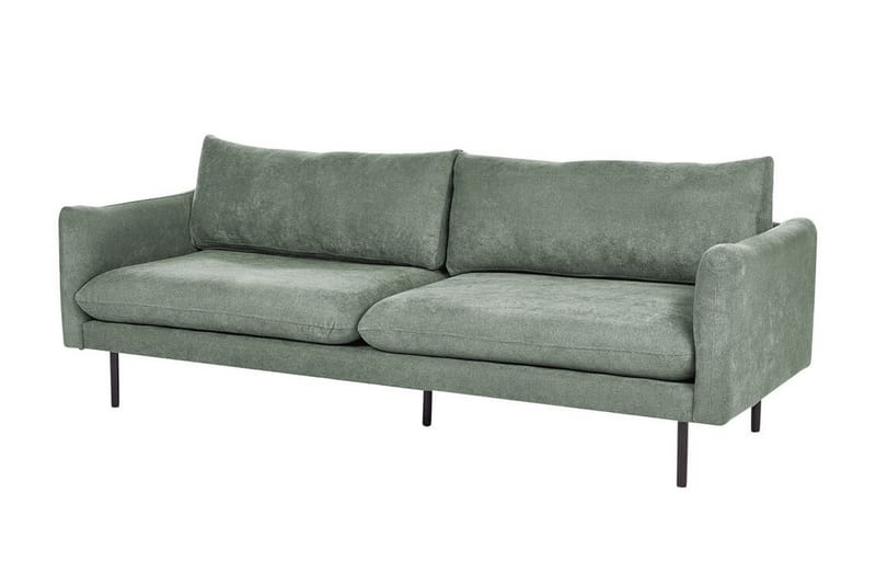 Woodal Sofa 3-seter - Grønn/Svart - Møbler - Sofaer - 3 seter sofa