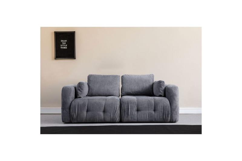 Yvara Sofa 2-sits - Grå - Møbler - Sofaer - 2 seter sofa
