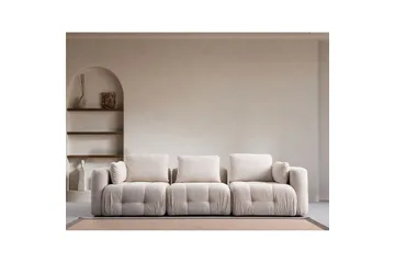 Yvara Sofa 3-sits - Beige - Møbler - Sofaer - Modulsofaer - Komplett modulsofa