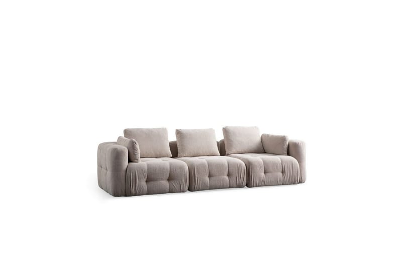 Yvara Sofa 3-sits - Beige - Møbler - Sofaer - 3 seter sofa