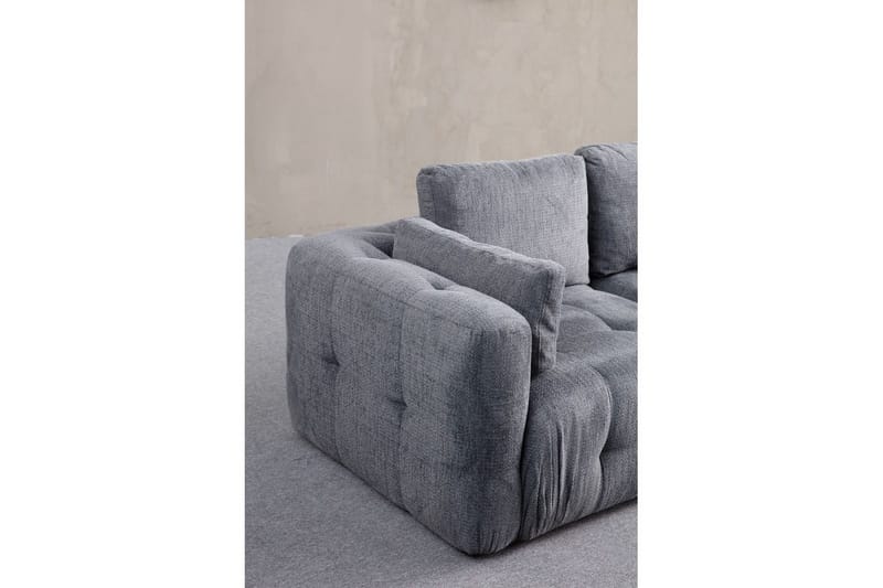 Yvara Sofa 3-sits - Grå - Møbler - Sofaer - 3 seter sofa